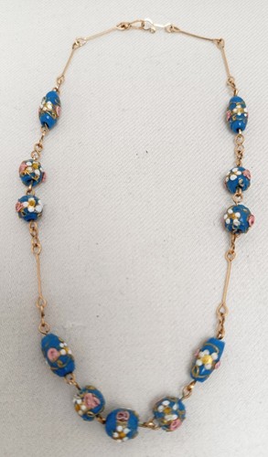 Vtg venetian murano blue - murano,
