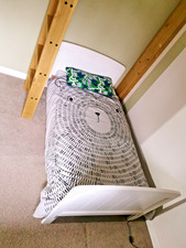 John Lewis Tara Cotbed [White