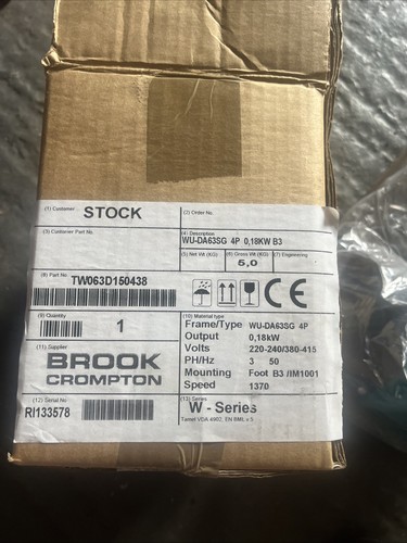 Crompton brook motor - crompton,