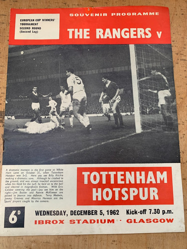 Rangers tottenham spurs - v,