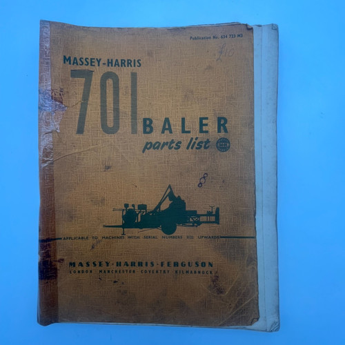 Massey harris 701 - 701, parts