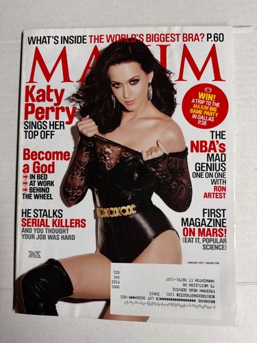 Maxim magazine january 2011 - magazine,