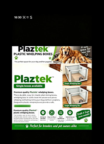 Plaztek whelping box - plaztek,