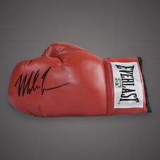 Mike Tyson Signed Red Everlast