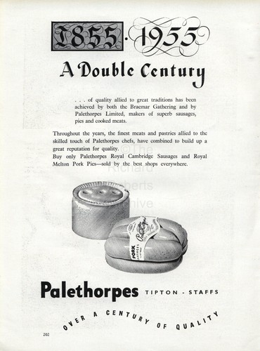 Original 1955 advert for