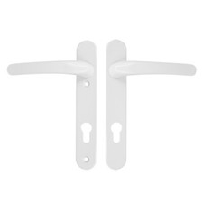 Upvc door handle - door, white