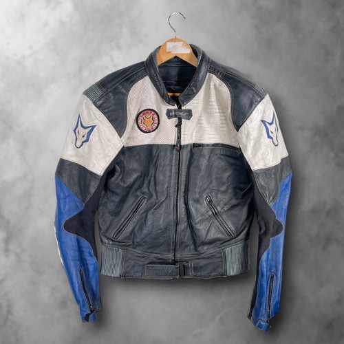 Black blue y2k - wolf, padded