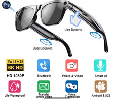 AI Glasses 4K Smart Voice