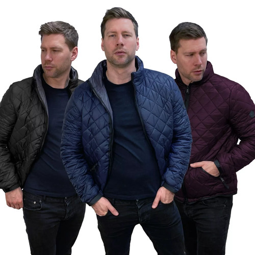 Mens quilted padded - mens,
