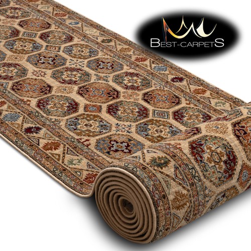 Traditional rug wool runner - traditional,