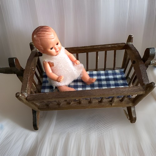 Vintage dollhouse miniature - dollhouse,