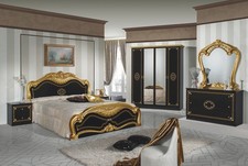 Lucy Italian Black & Gold High