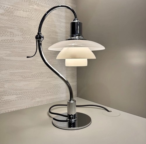 Glass lamp bauhaus guzzini - glass,