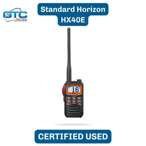 Standard horizon hx40e vhf - standard,