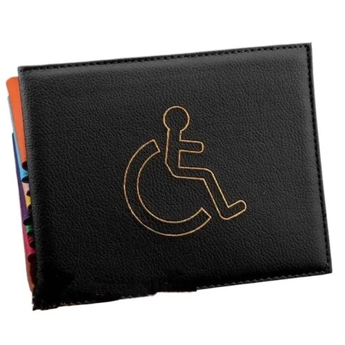 Disabled blue badge holder - blue,