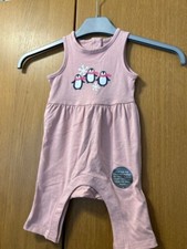 M&S Baby Girl's Pink Penguin
