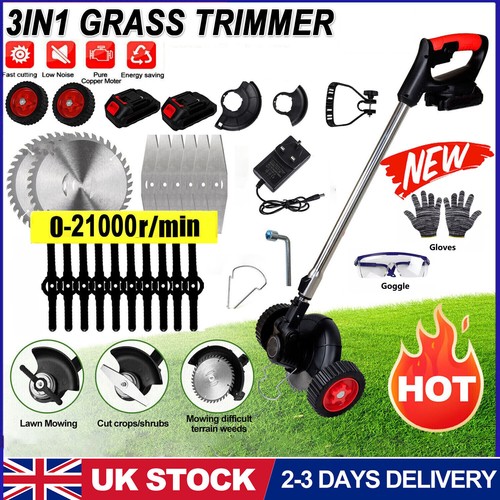 2battery cordless strimmer - 2battery,