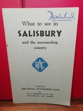 1960's RAC motor tour booklet