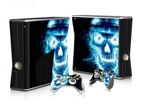 Xbox 360 slim skin - xbox,