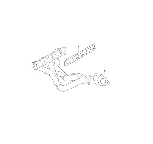 Bmw genuine exhaust manifold - genuine,