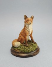 Small Resin Figurine On Fox