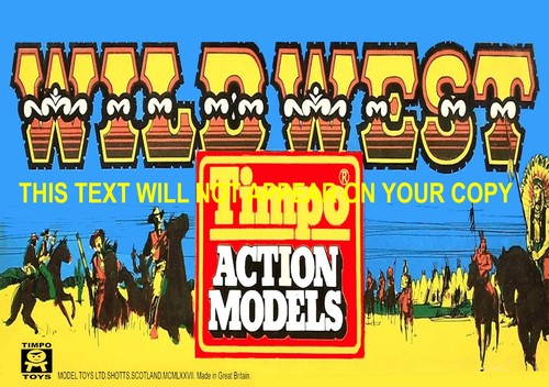 Timpo toys wild - wild, new