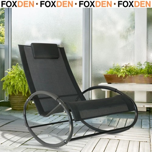 Rocking chair sun lounger - sun,