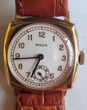 Rare 9ct Gold Rolex Gents
