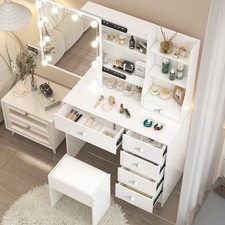 10 LED Bulbs Mirror White