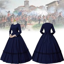 Victorian Civil War Dress For