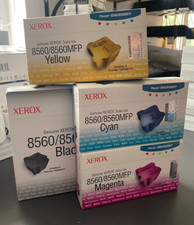 Genuine Xerox Ink Multipack - FULL SET FOR PHASER 8560 & 8560MFP (INC VAT) BOXED