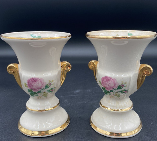 Pair vintage mcm porcelain - vintage,