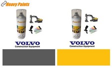 Volvo Grey & Yellow Excavator