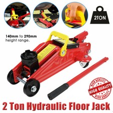 Heavy Duty 2 Ton Floor Jack Vehicle Car Garage Auto Small Hydraulic Lift Tool UK