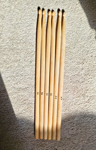 Wooden drum sticks - 5a,