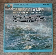 SZELL DEBUSSY LA MER RAVEL DAPHNIS UK COLUMBIA ED1 SEMI S/C STEREO SAX 2532 LP