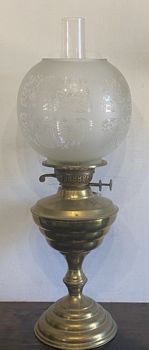 Antique brass oil - antique,