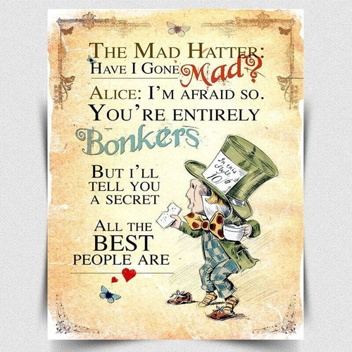 Wall plaque metal sign - wall,