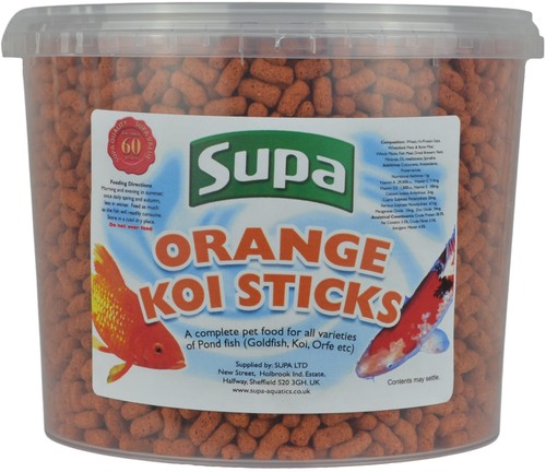 Supa koi orange pond sticks - pond,