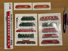 Swiss Railways (SBB / CFF / FFS)  - Pens, Ruler, Stickers