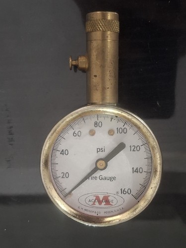 Vintage accu gage 160 psi - accu-gage,
