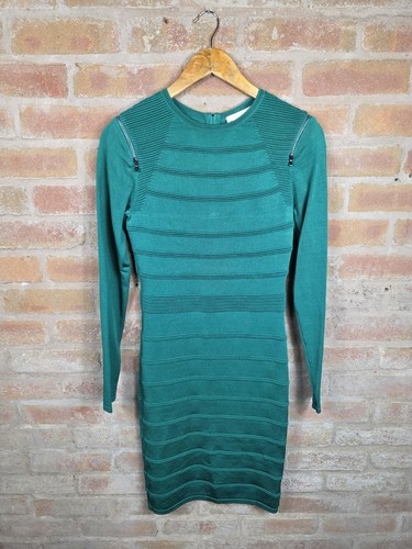 Damsel dress green knit - damsel,