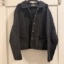 Vintage black Cropped Blouson