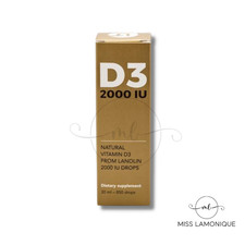 VISANTO VITAMIN D3 FROM LANOLIN 2000 IU IN VISANTO DROPS - Zieba