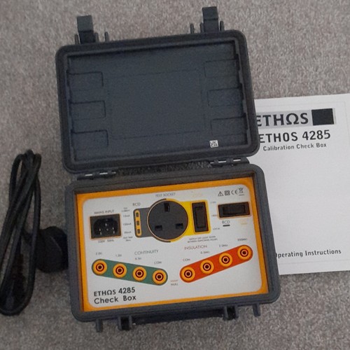 Ethos 4285 calibration - ethos, check