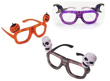 Halloween LED Flashing Glasses Light Glow Fancy Dress Costume Novelty Party Prop