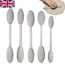 5pcs Texture Tool Sets for Clay Art Double-Ended Pottery Roller Sculpting Kit