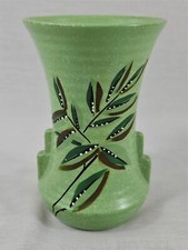 1930s Art Deco Brentleigh Ware Salford Green Ceramic Vase