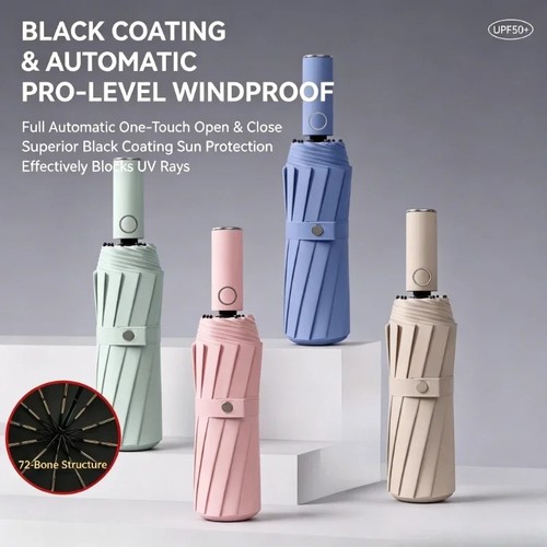 Foldable umbrella maxi - foldable,