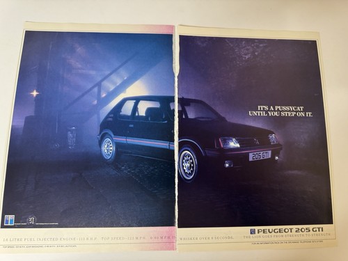Original vintage peugeot 205 - original,